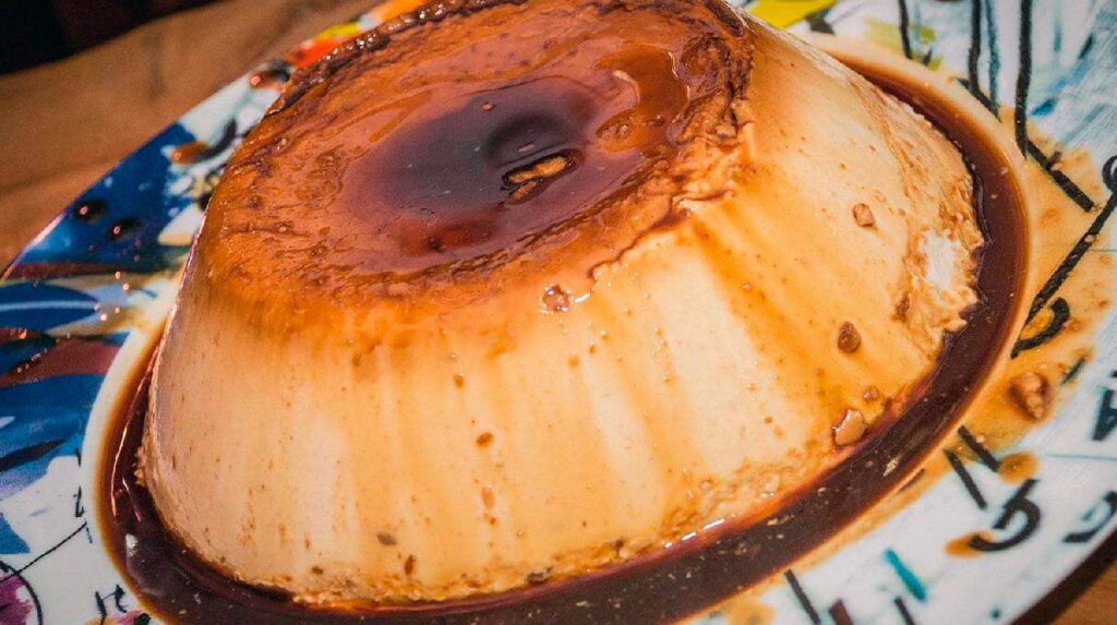 flan para un litro de leche