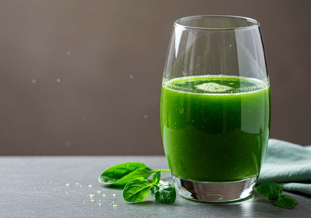 se puede tomar jugo verde antes de dormir