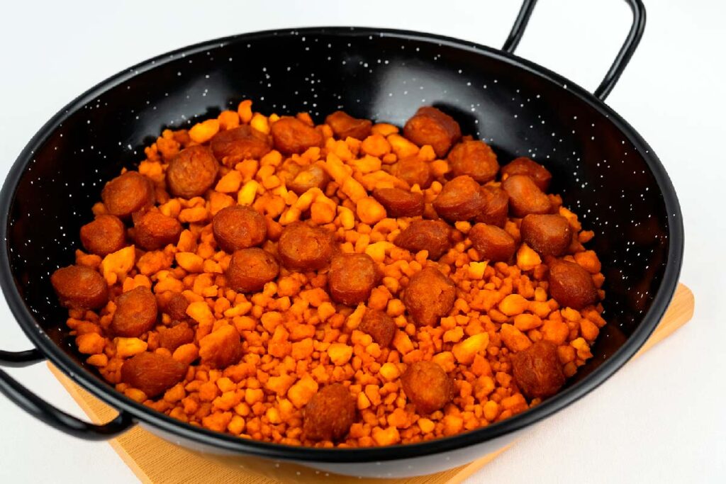como hacer migas de pan paso a paso
